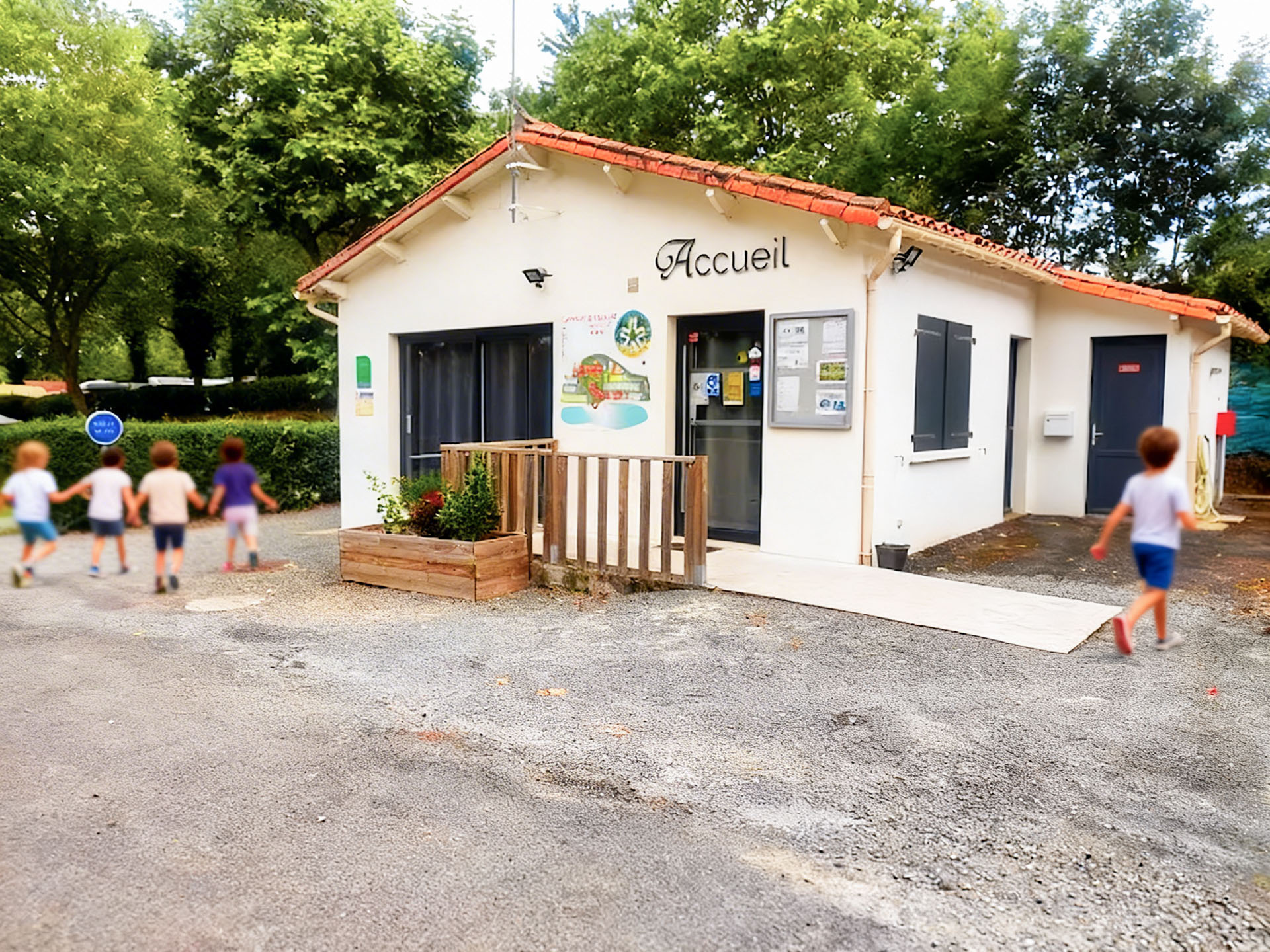 accueil camping pouzauges