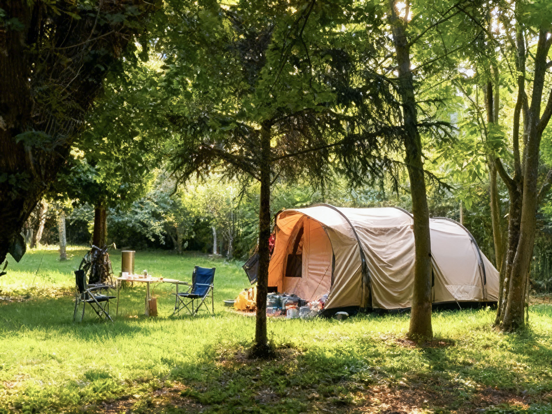 emplacement nu pouzauges camping